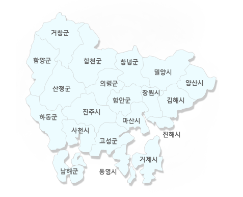 경상남도 구선택 지도